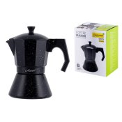 Italiensk Kaffepanna Feel Maestro MR-1667-6 Svart Granit Alumini