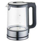 Vattenkokare Feel Maestro MR-053-BLACK Svart Transparent Silvrig