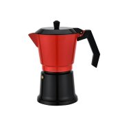 Italiensk Kaffepanna Feel Maestro MR-1657-9 Svart Rd Aluminium
