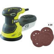 Excenterslip med slumpmssig bana Ryobi ROS300A 300 W  2,4 mm