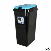 Papperskorg Tontarelli Bido Bl Svart 45 L Rektangulr 40 x 29 x