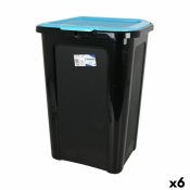Papperskorg Tontarelli Coverline Bl 44 L Svart 38,5 x 34,5 x 54