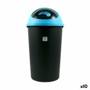 Papperskorg Tontarelli Big hoop Bl Svart 50 L 39 x 39 x 72 cm (