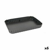 Avtagbar form Quttin Svart Kolstl 31,5 x 21,5 x 3,5 cm (6 antal