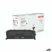 Toner Xerox CE505A Svart (10 antal)