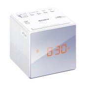 Klockradio Sony ICFC1W.CED LED Vit