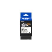 Laminerat Band till Etikettskrivare Brother HSE-211 Vit Svart (1