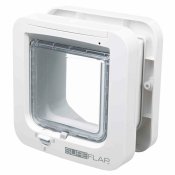 Kattlucka Trixie SureFlap Vit Plast 21 � 21 CM Husdjur