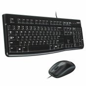 Tangentbord och Mus Logitech 920-002547 Svart portugisiska QWERT