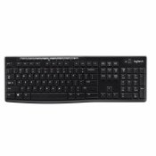 Trdlst Tangentbord Logitech K270 Svart Qwerty Spanska 2.4 GHz