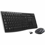 Trdlst Tangentbord och Mus Logitech MK270 Franska Svart AZERTY