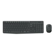 Tr�dl�st Tangentbord och Mus Logitech 920-007919 Svart