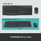 Trdlst Tangentbord och Mus Logitech 920-009798 Svart Qwerty Sp
