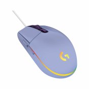 Mus Logitech G203 Lightsync Lila