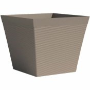 Kruka Garden ID Beige-brun (taupe) Fyrkantig 29 x 26 cm