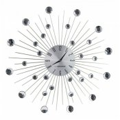 Vggklocka Esperanza EHC002 Glas Rostfritt stl Aluminium 150 cm