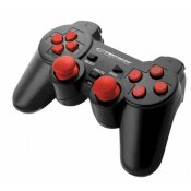Spelkontroll Esperanza EGG106R USB 2.0 Rd PC PlayStation 3 Play