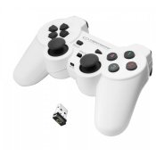 Trdls Spelkontroll Esperanza Gladiator GX600 USB 2.0 Vit PC Pl