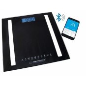 Digital Badrumsvg Esperanza EBS016K Svart Glas Hrdat glas 180