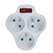 Plugg adapter Esperanza ELK304W 3 Plug