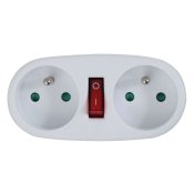 Plugg adapter Esperanza ELK306W 2 Plug