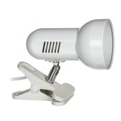 Bordslampa Activejet AJE-CLIP Vit Metall Plast 60 W