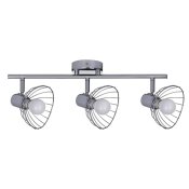 Taklampa Activejet AJE-GIZEL 3P Silvrig Metall 40 W