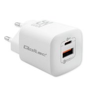 Vggladdare Qoltec 50763 Vit 35 W