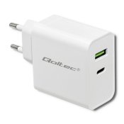 Vggladdare Qoltec 51718 Vit 45 W (1 antal)