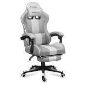 Spelstol Huzaro HZ-Force 4.7 White Mesh         Vit Gr