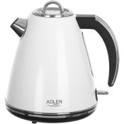 Vattenkokare Adler AD 1341 Vit Rostfritt stl 2200 W 1,5 L