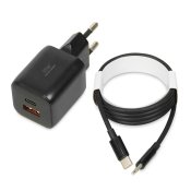 Vggladdare Ibox ILUC42B Svart 33 W (1 antal)