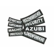 Etiketter fr sele Julius K9 GIFTZWERG S Vit Svart