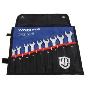 Set med kombinationsnycklar Workpro 9 Delar