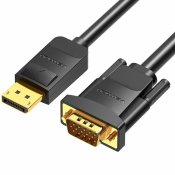 DisplayPort till VGA Adapter Vention HBLBJ Svart 5 m
