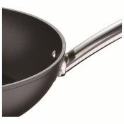 Wokpanna Masterpro Svart Aluminium Smitt aluminium ( 28 cm)