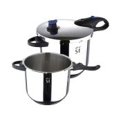 Tryckkokare, set San Ignacio Rostfritt stl 4 L 5,5 L  22 cm