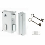 Ls Yale YAV37D  12,5 x 7 x 18 Vit Stl Rektangulr Drrar Verti