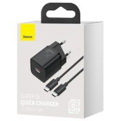 Vggladdare Baseus TZCCSUP-L01 Svart