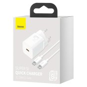Vggladdare Baseus Super Si Vit 25 W