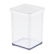 Hinkbehllare Rotho Vit Transparent Plast