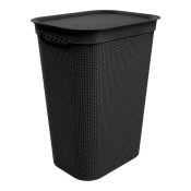 Tvttkorg Rotho Brisen Svart 50 L Plast