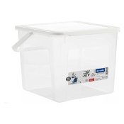 Behllare Rotho Basic Vit Transparent 9 L