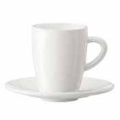 Set med 2 kaffekoppar Jura 85 ml Vit (2 antal)