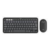 Tangentbord och Mus Logitech Pebble 2 Combo Grafit Qwerty Spansk