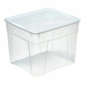 Hinkbehllare Mondex space box 4 h 34,5l Transparent polypropen