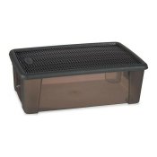 Lda med lock Stefanplast Elegance Gr 19,5 x 11,5 x 33 cm 5 L