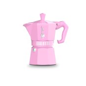 Italiensk Kaffepanna Bialetti MOKA EXCLUSIVE 3T Rosa Aluminium B