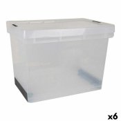 Frvaringslda med lock Evolution Transparent 39 x 29 x 20,5 cm