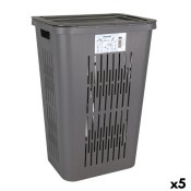 Tvttkorg Inde Bella 60 L Grafit 40,5 x 33 x 59 cm (5 antal)